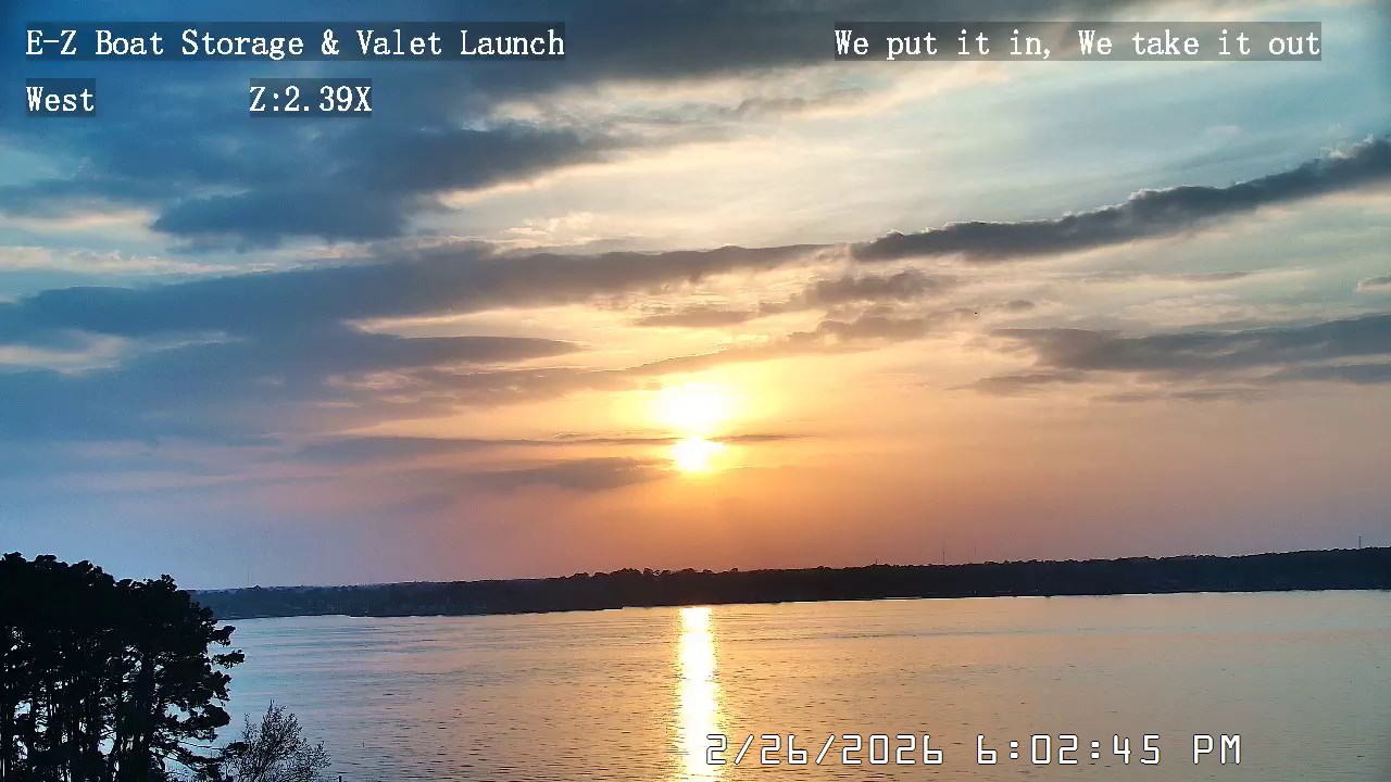 26-02-26-18-02-45 Lake Conroe sunset photo