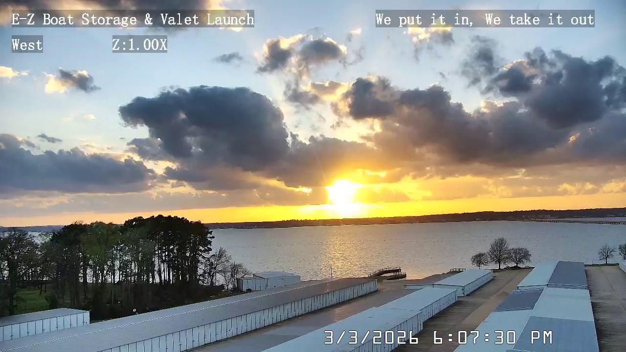 26-03-03-18-07-30 Lake Conroe sunset photo