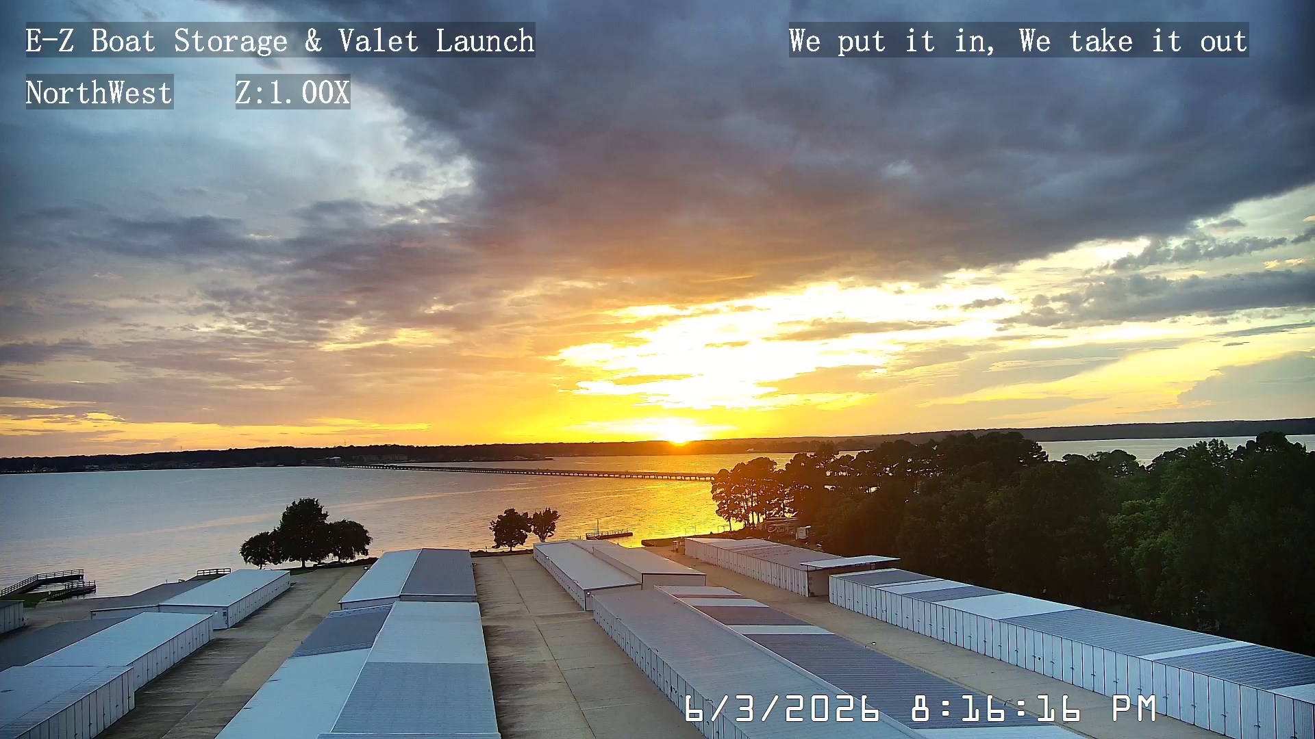 26-06-03-20-16-16 Lake Conroe sunset photo