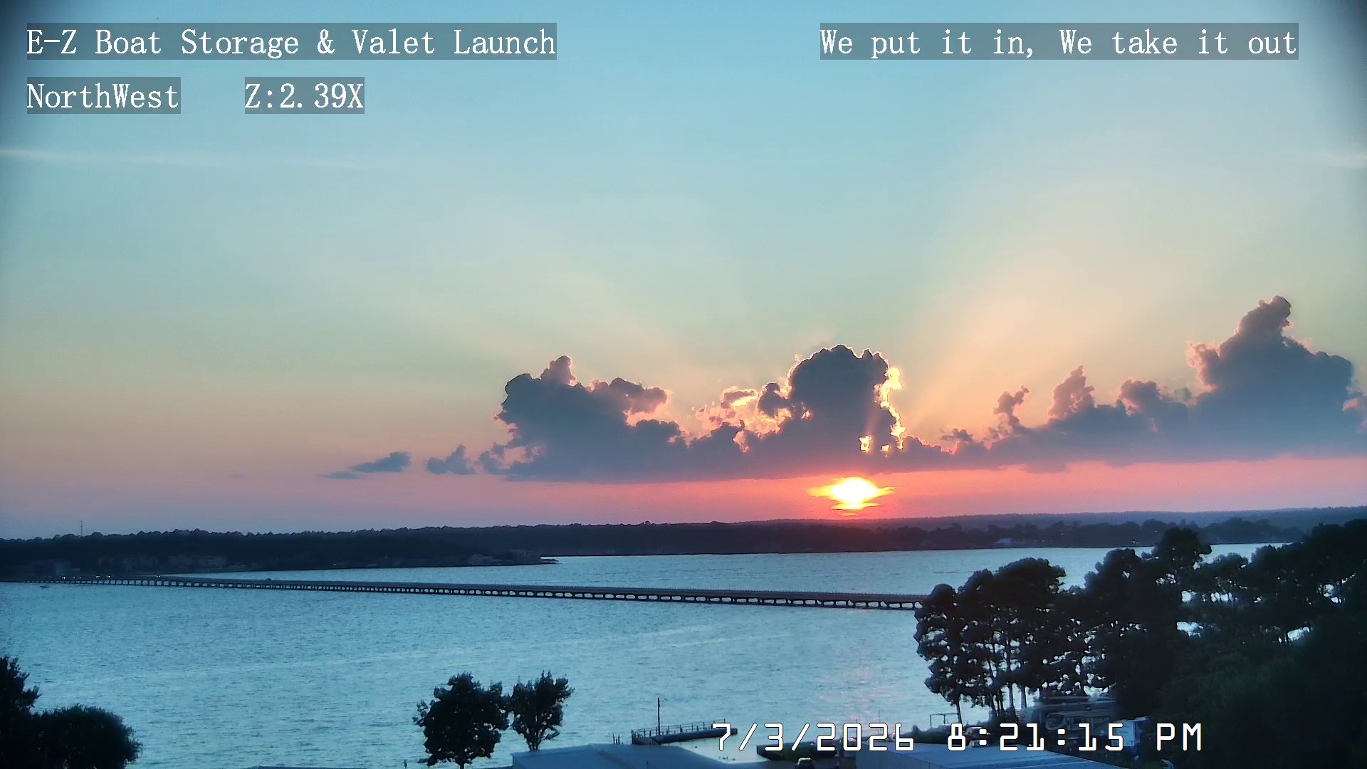 26-07-03-20-21-15 Lake Conroe sunset photo