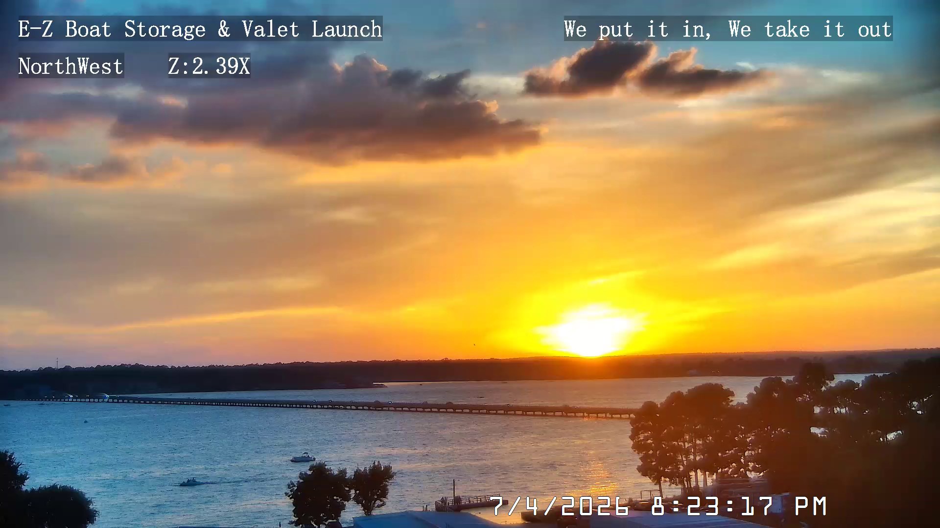 26-07-04-20-23-17 Lake Conroe sunset photo
