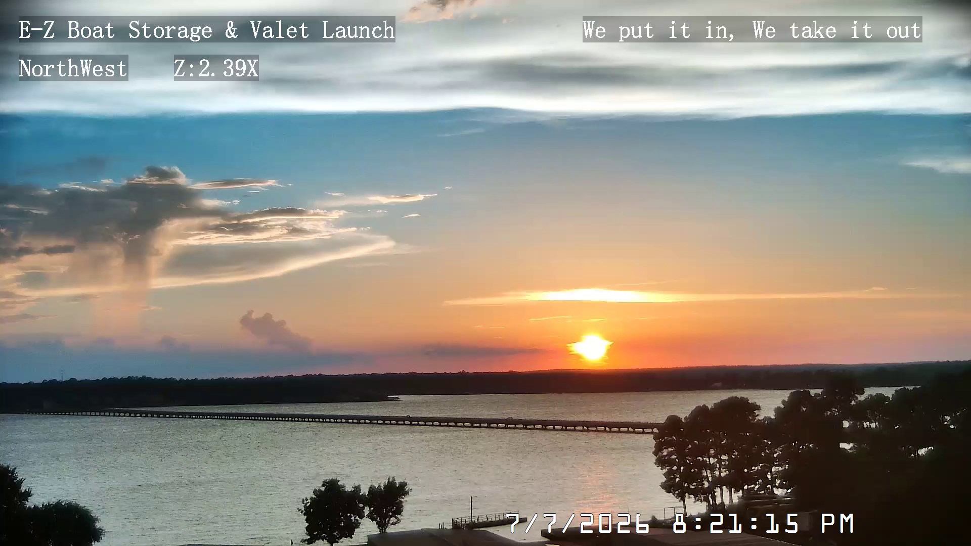 26-07-07-20-21-15 Lake Conroe sunset photo