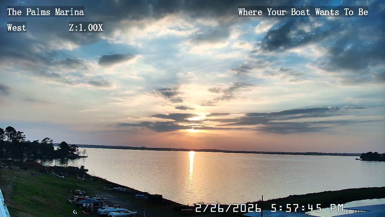 26-02-26-17-57-45 Lake Conroe sunset photo