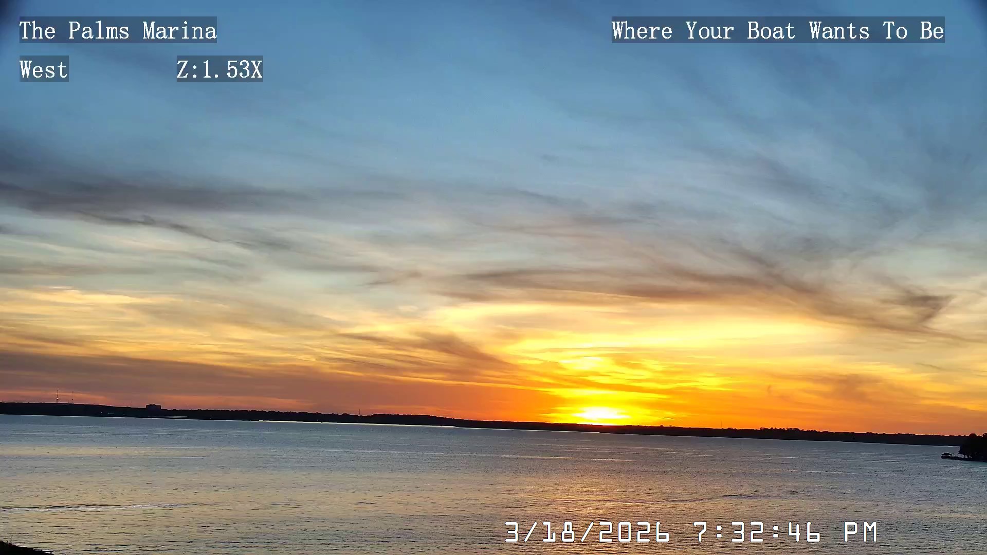 26-03-18-19-32-46 Lake Conroe sunset photo