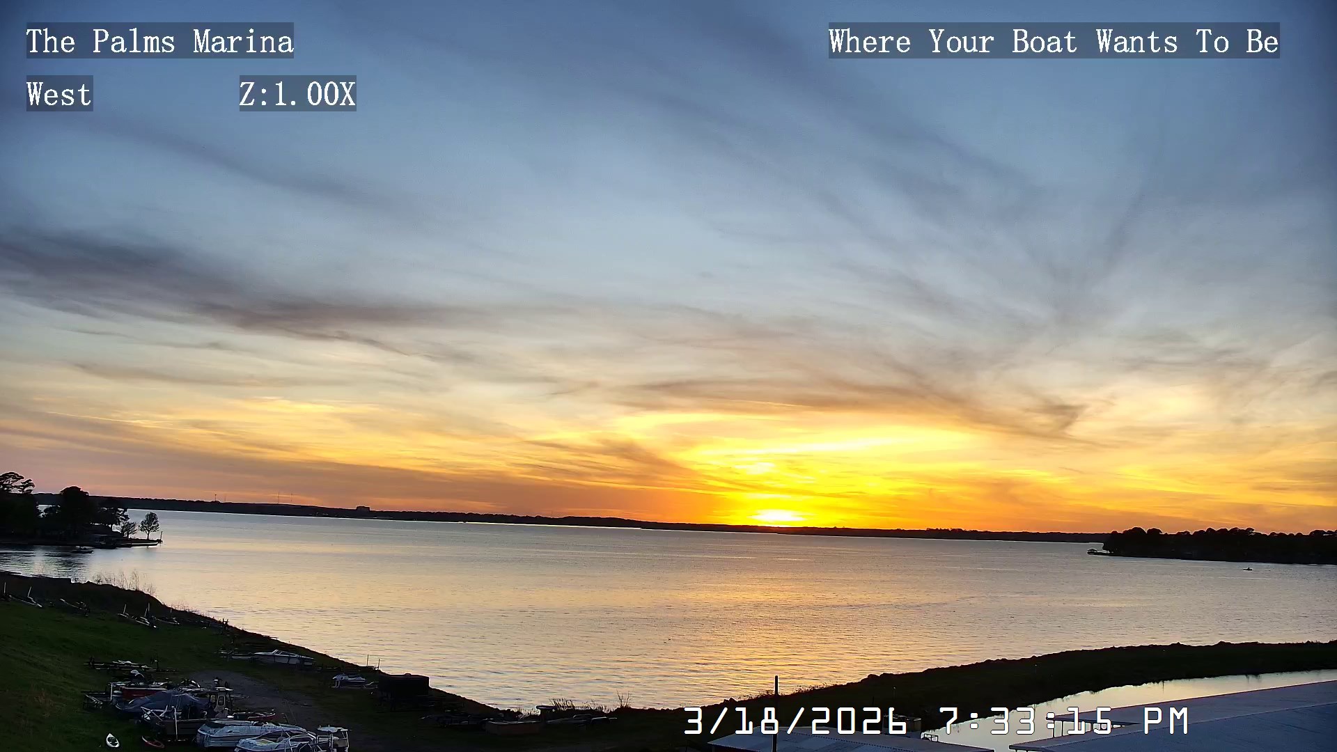 26-03-18-19-33-15 Lake Conroe sunset photo