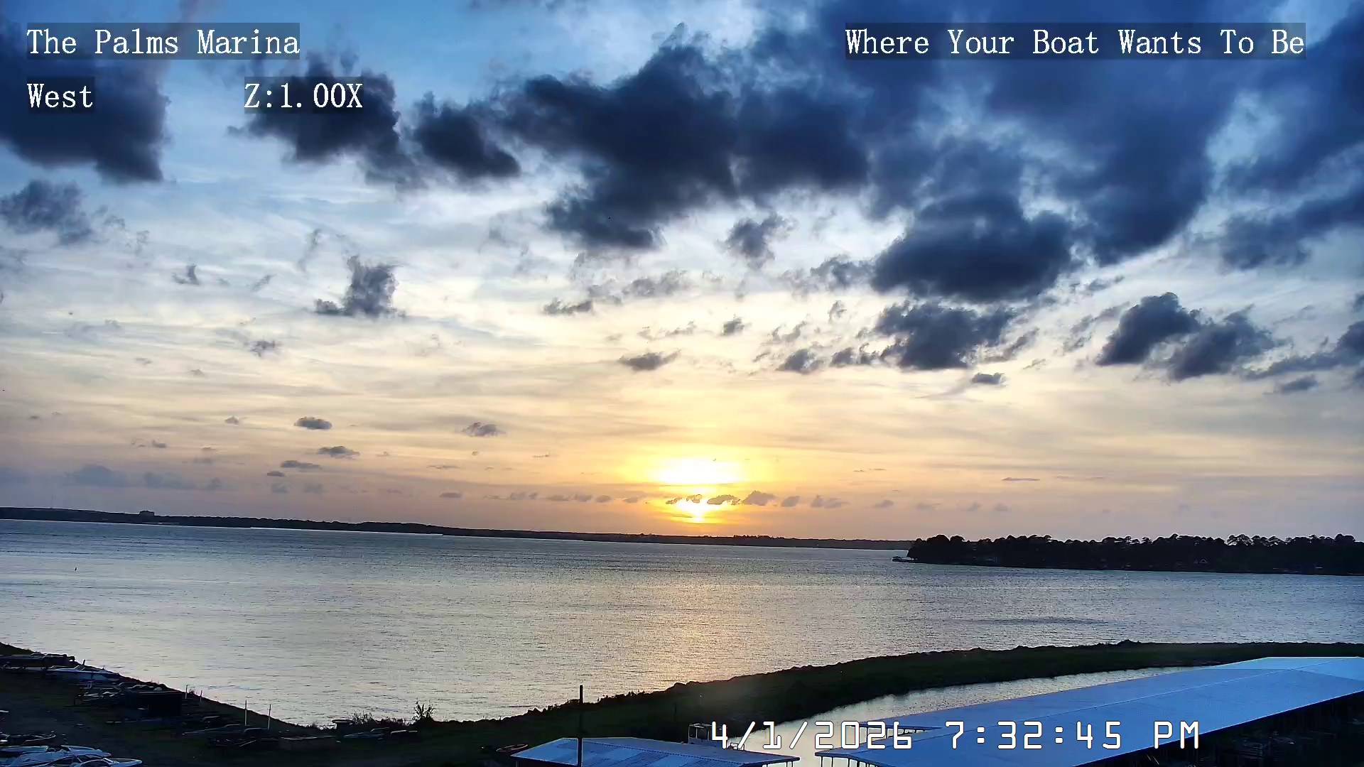 26-04-01-19-32-45 Lake Conroe sunset photo