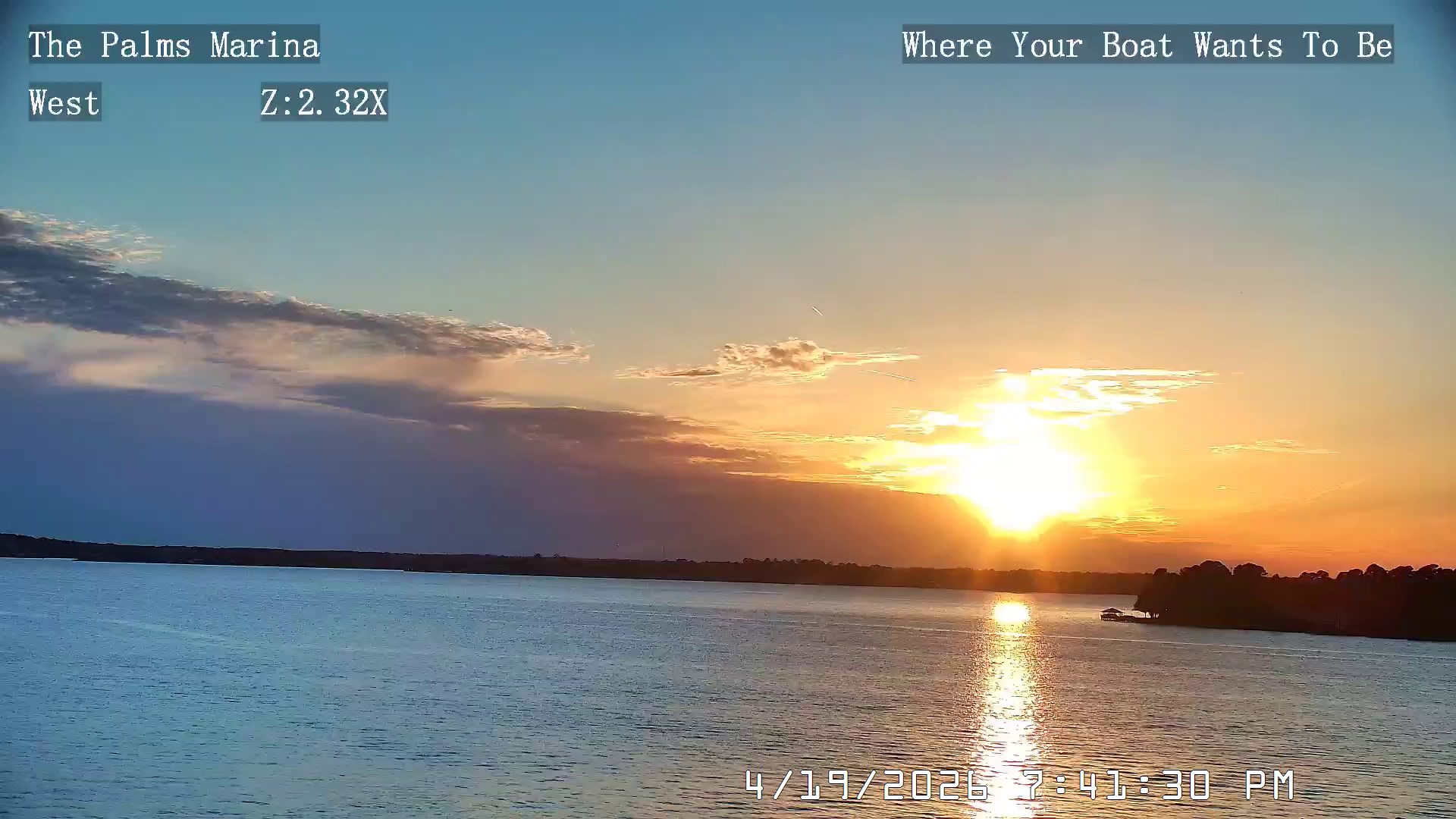 26-04-19-19-41-30 Lake Conroe sunset photo