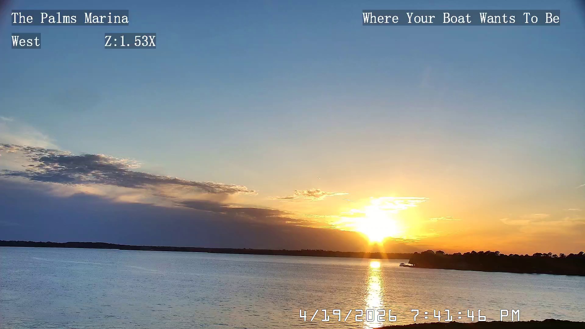 26-04-19-19-41-46 Lake Conroe sunset photo