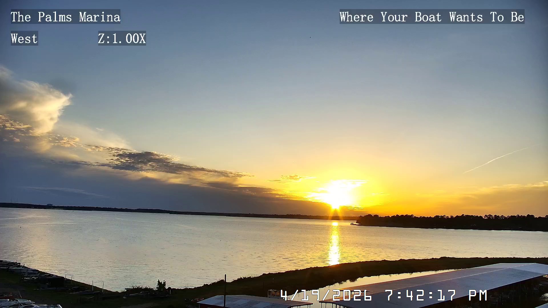 26-04-19-19-42-17 Lake Conroe sunset photo