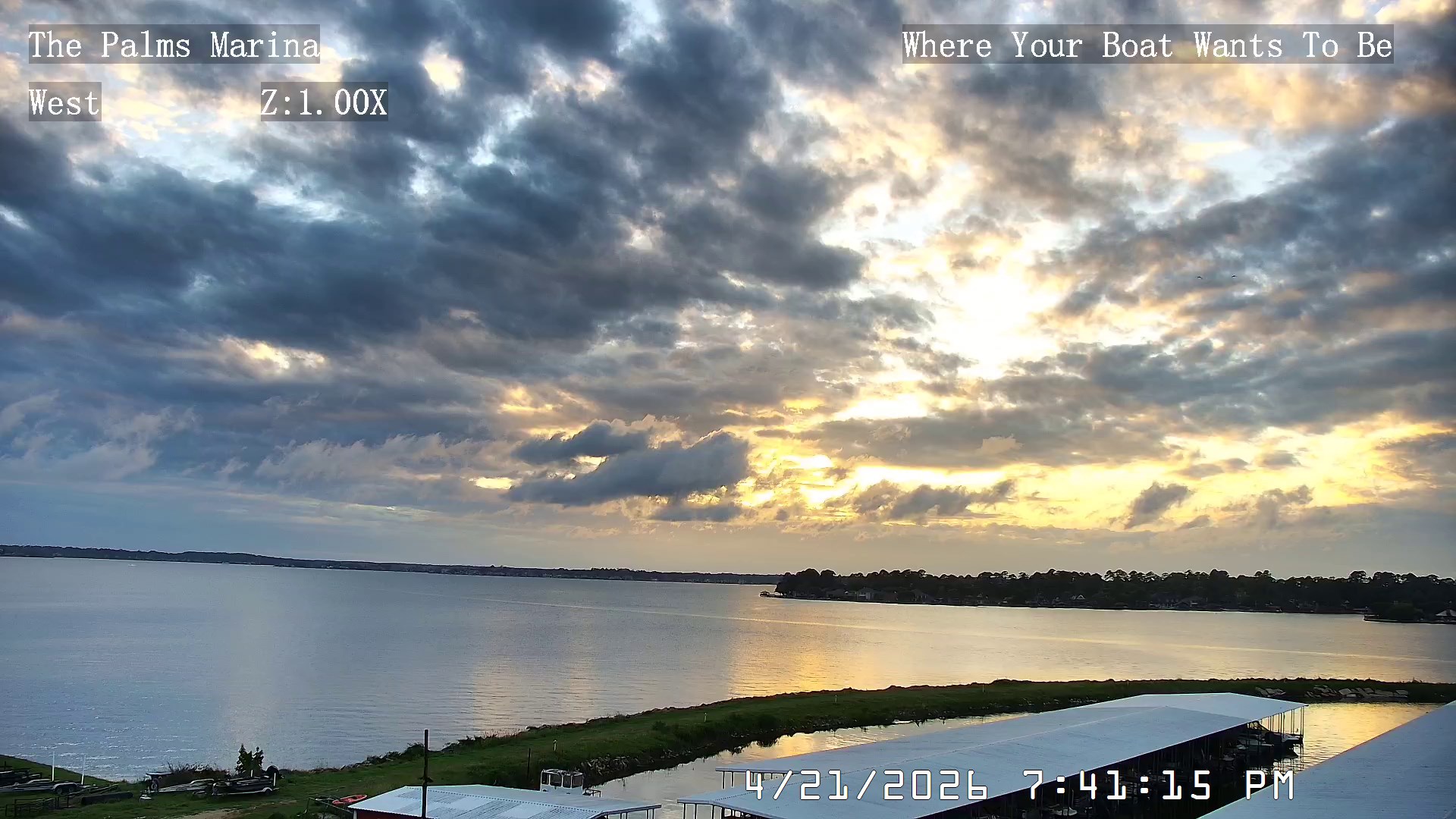 26-04-21-19-41-15 Lake Conroe sunset photo