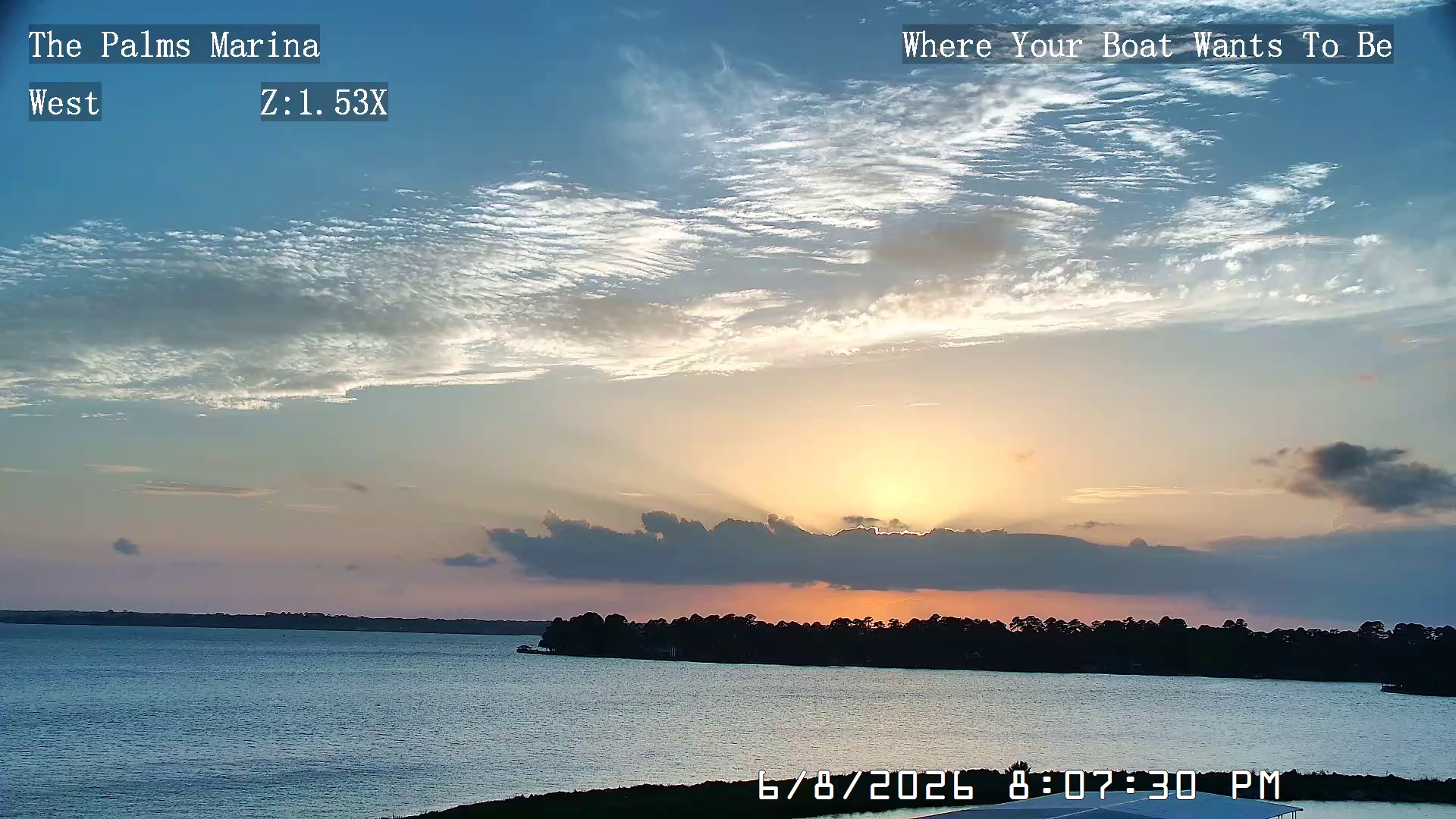 26-06-08-20-07-30 Lake Conroe sunset photo