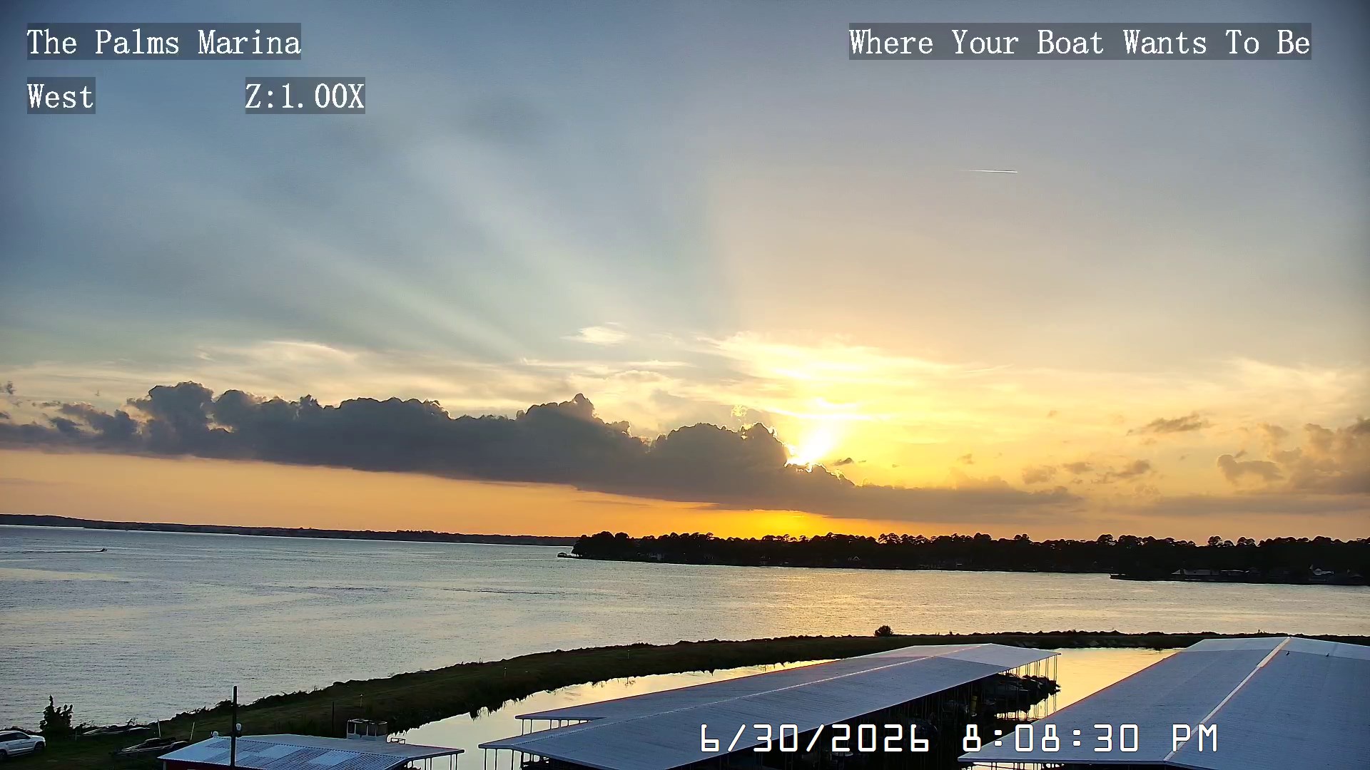26-06-30-20-08-30 Lake Conroe sunset photo